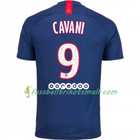 Fußballtrikots Paris Saint-Germain PSG Edinson Cavani 9 2019-2020 Kurzarm Heimtrikotsatz kaufen